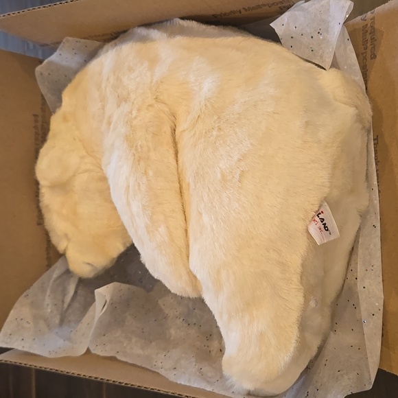 Love Land Vintage 1984 Plush White Bear  NWOT - Picture 6 of 6